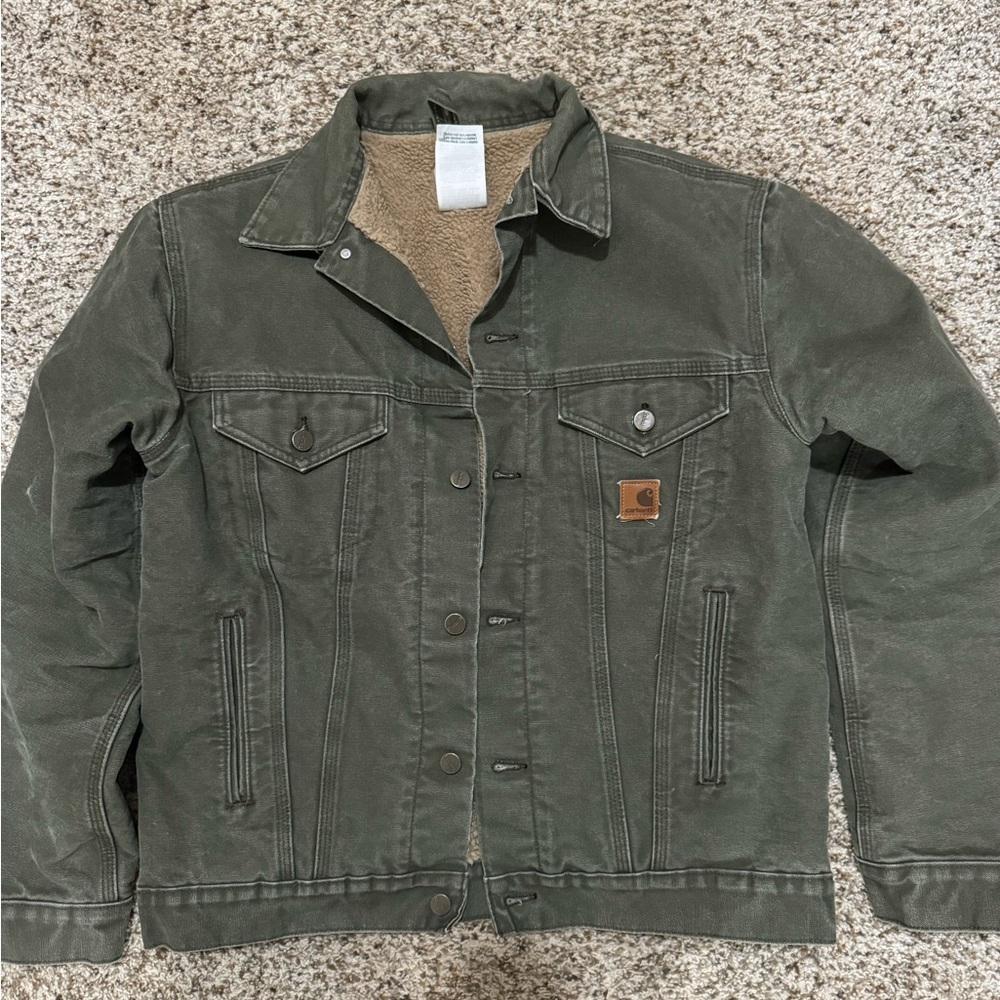 Carhartt Sherpa Denim Jacket